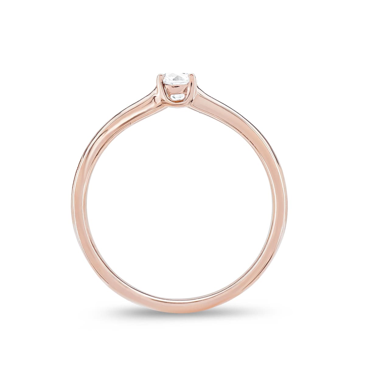 Women's Rings Diamond Group Rose Gold