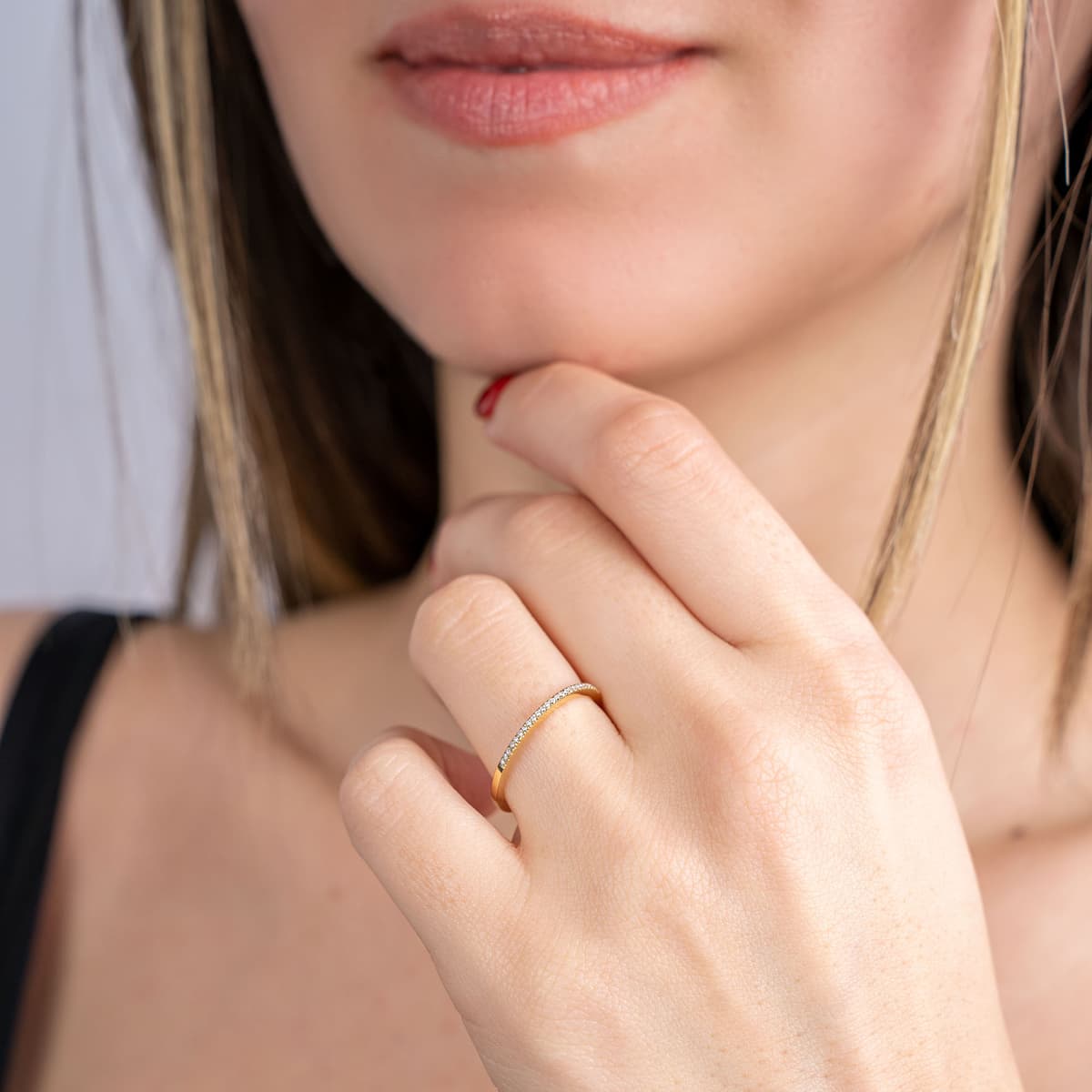 Women's Rings Diamond Group Gold