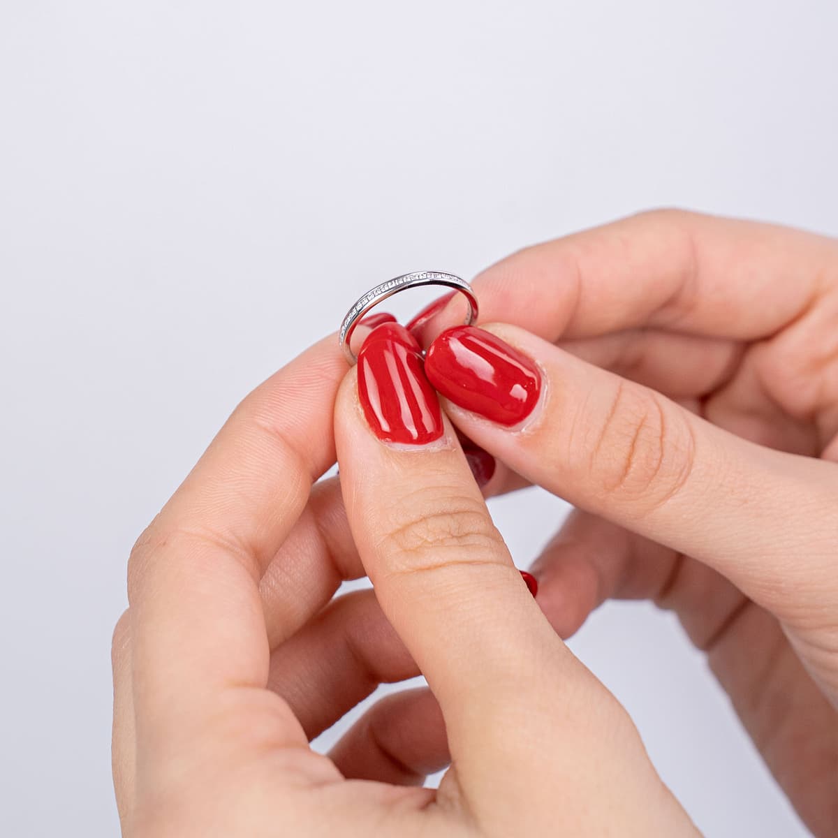 Women's Rings Diamond Group Silver