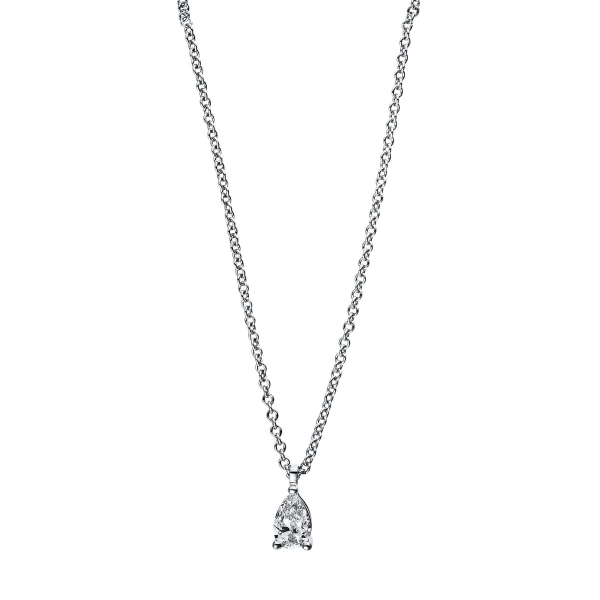 Women's Necklaces Diamond Group Silver