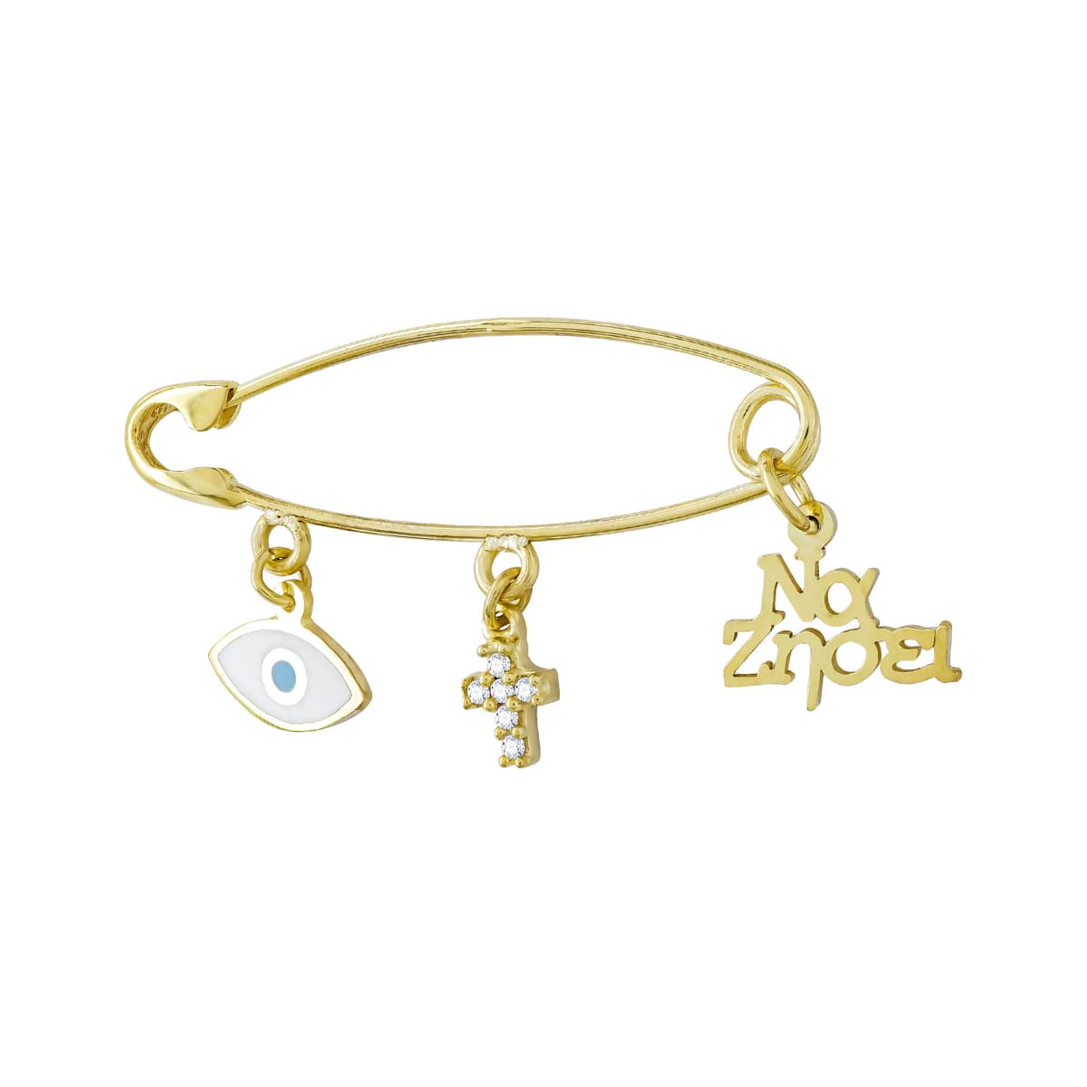 Boys' Safety Pins Gofas Gold