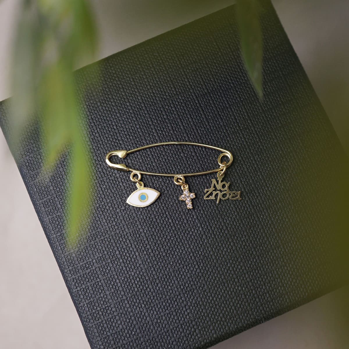 Boys' Safety Pins Gofas Gold