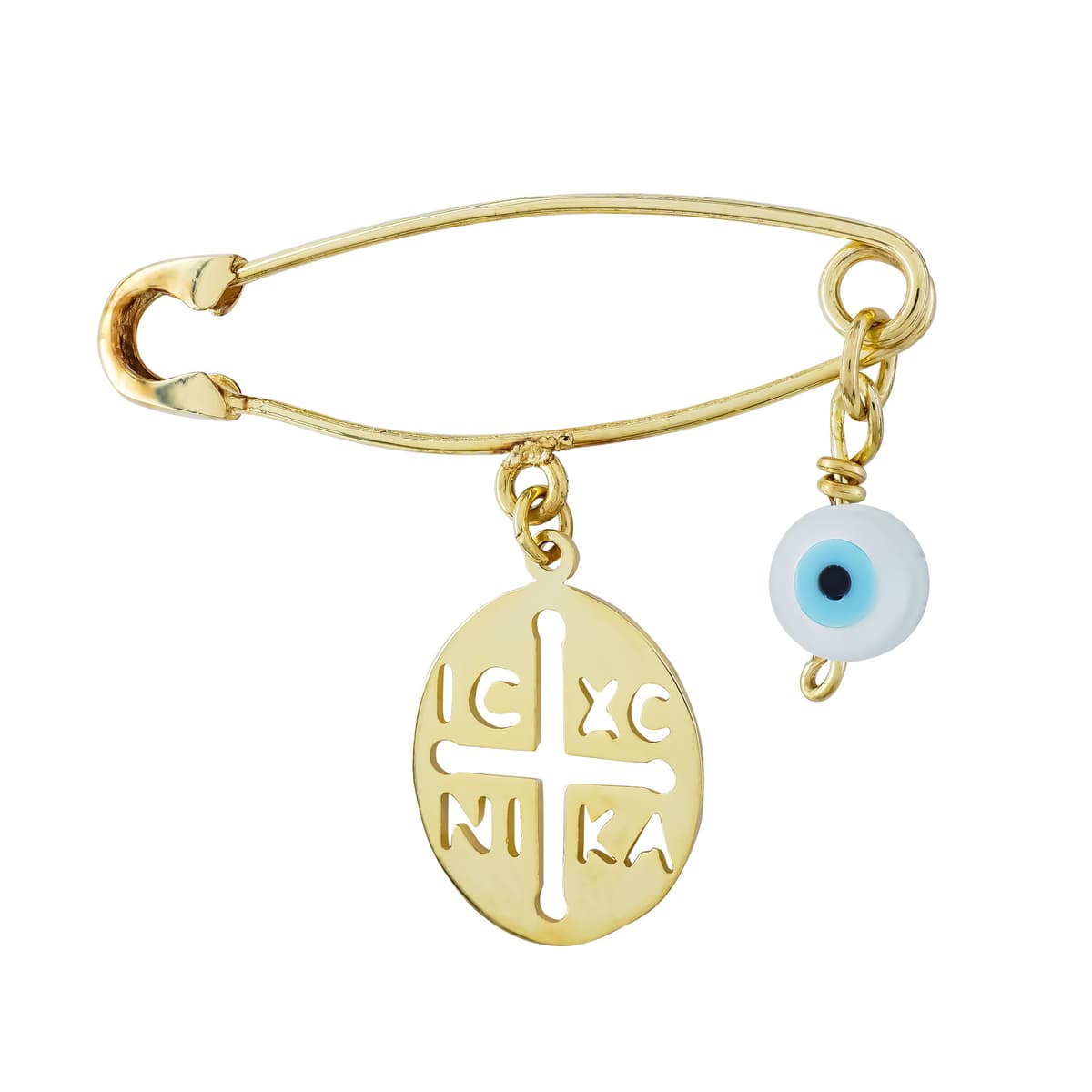 Boys' Safety Pins Gofas Gold