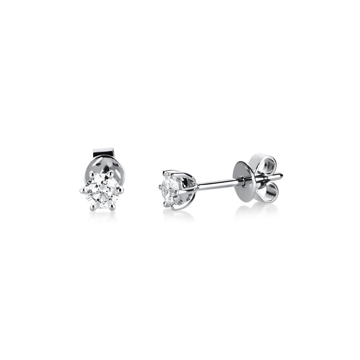 Women's Earrings Diamond Group Silver