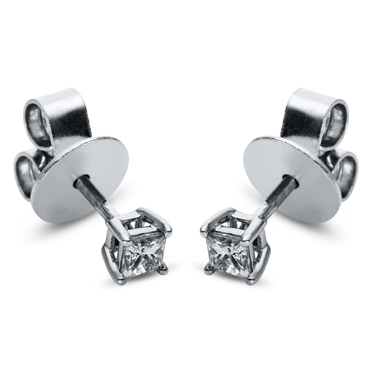 Women's Earrings Diamond Group Silver