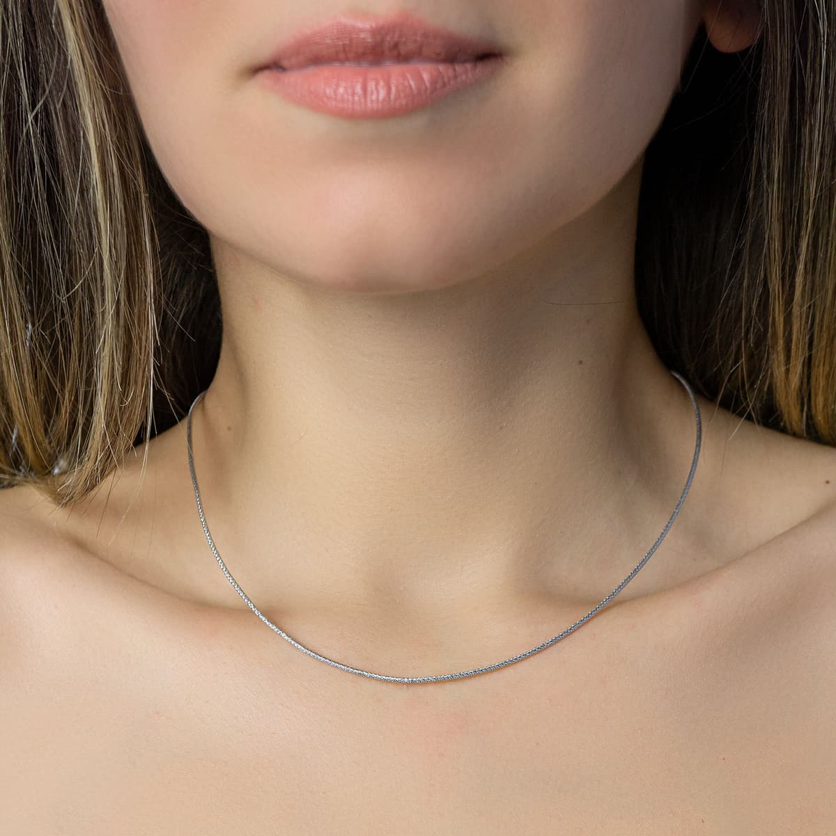 Women's Necklaces Gofas Silver