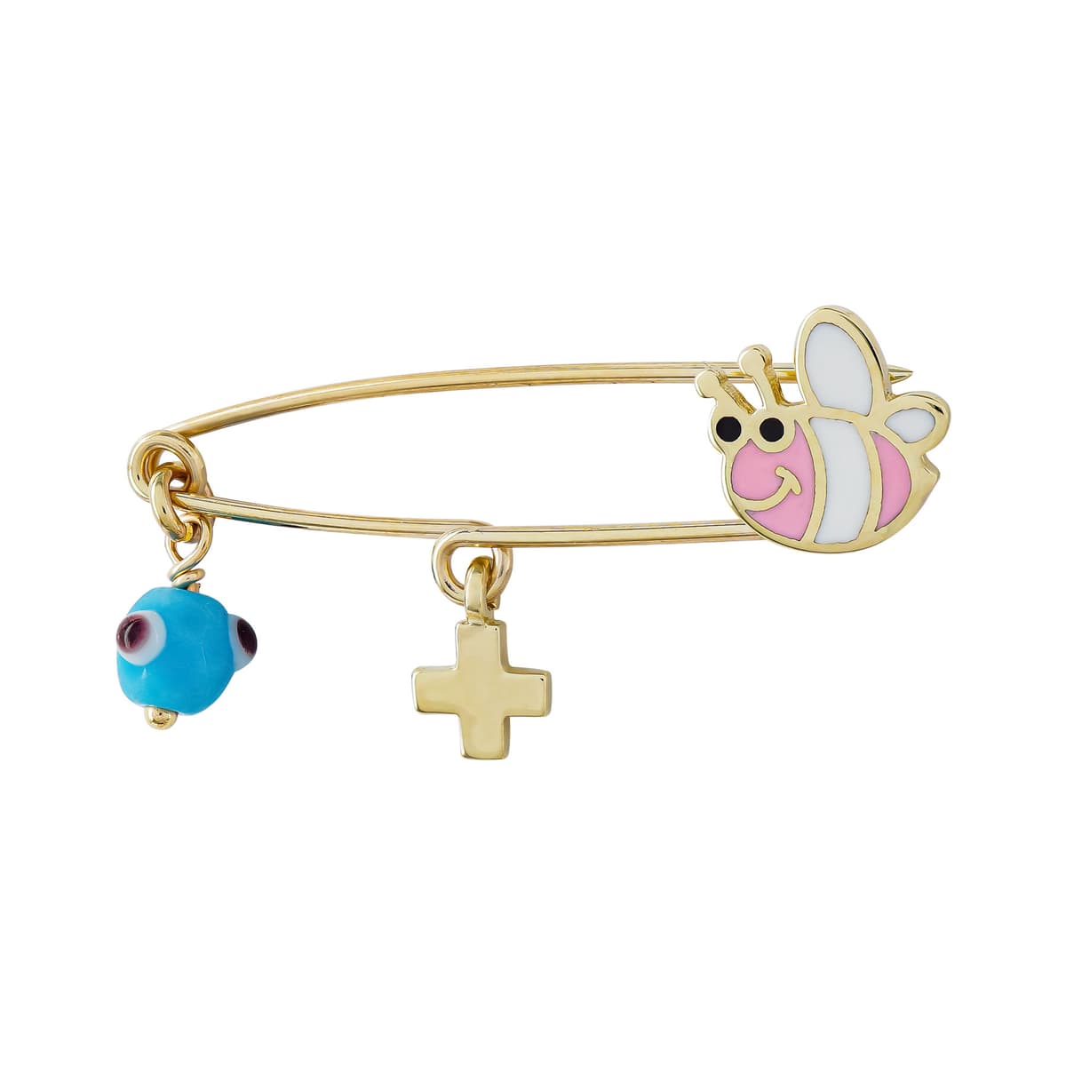 Boys' Safety Pins Gofas Gold