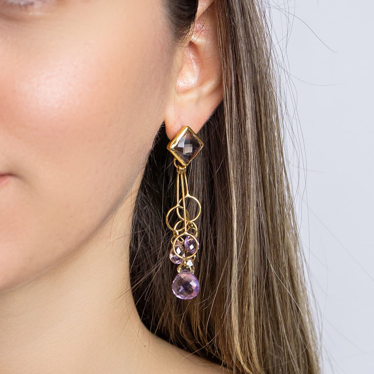 Women's Earrings Gofas Gold