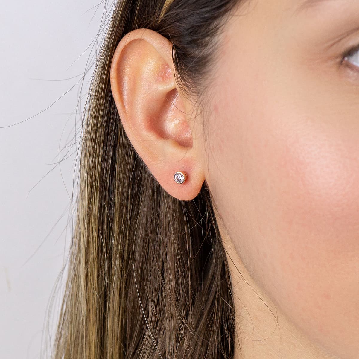 Women's Earrings Gofas Rose Gold