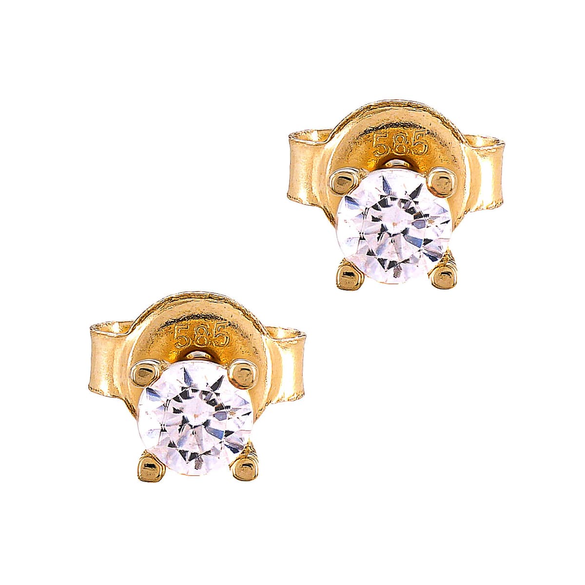 Σκουλαρίκια από Kίτρινο Χρυσό 14 Καρατίων SK1864