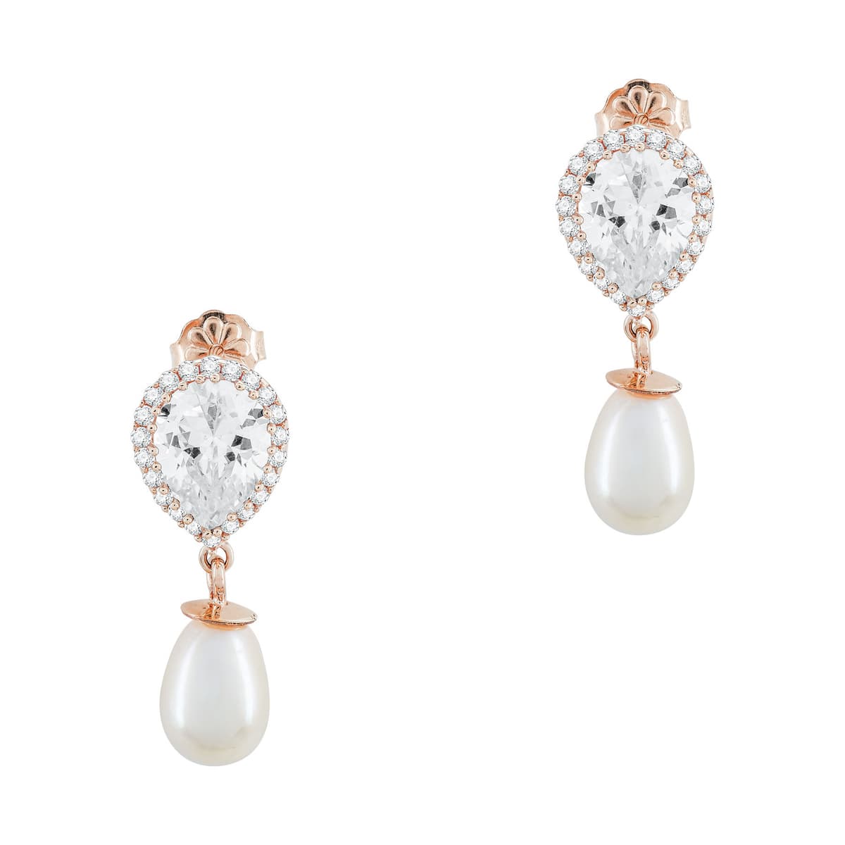 Women's Earrings Gofas Rose Gold