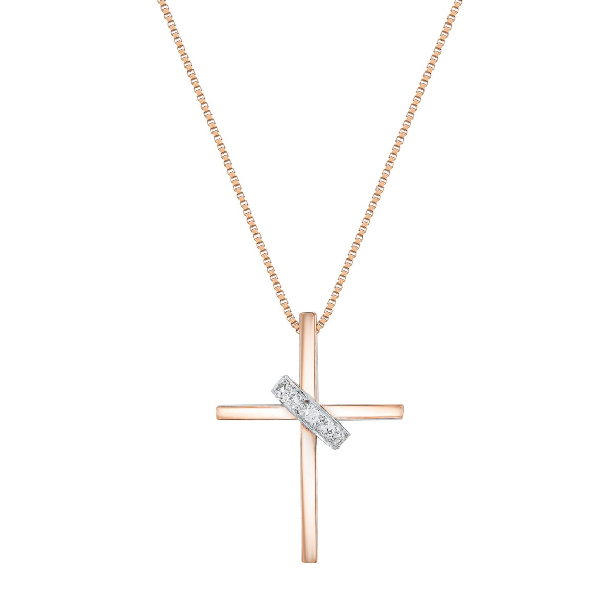 Girls' Baptism Crosses Gofas Gold