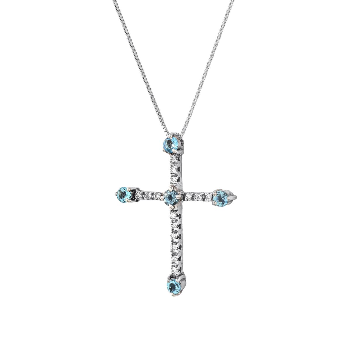 Girls' Baptism Crosses Gofas Silver