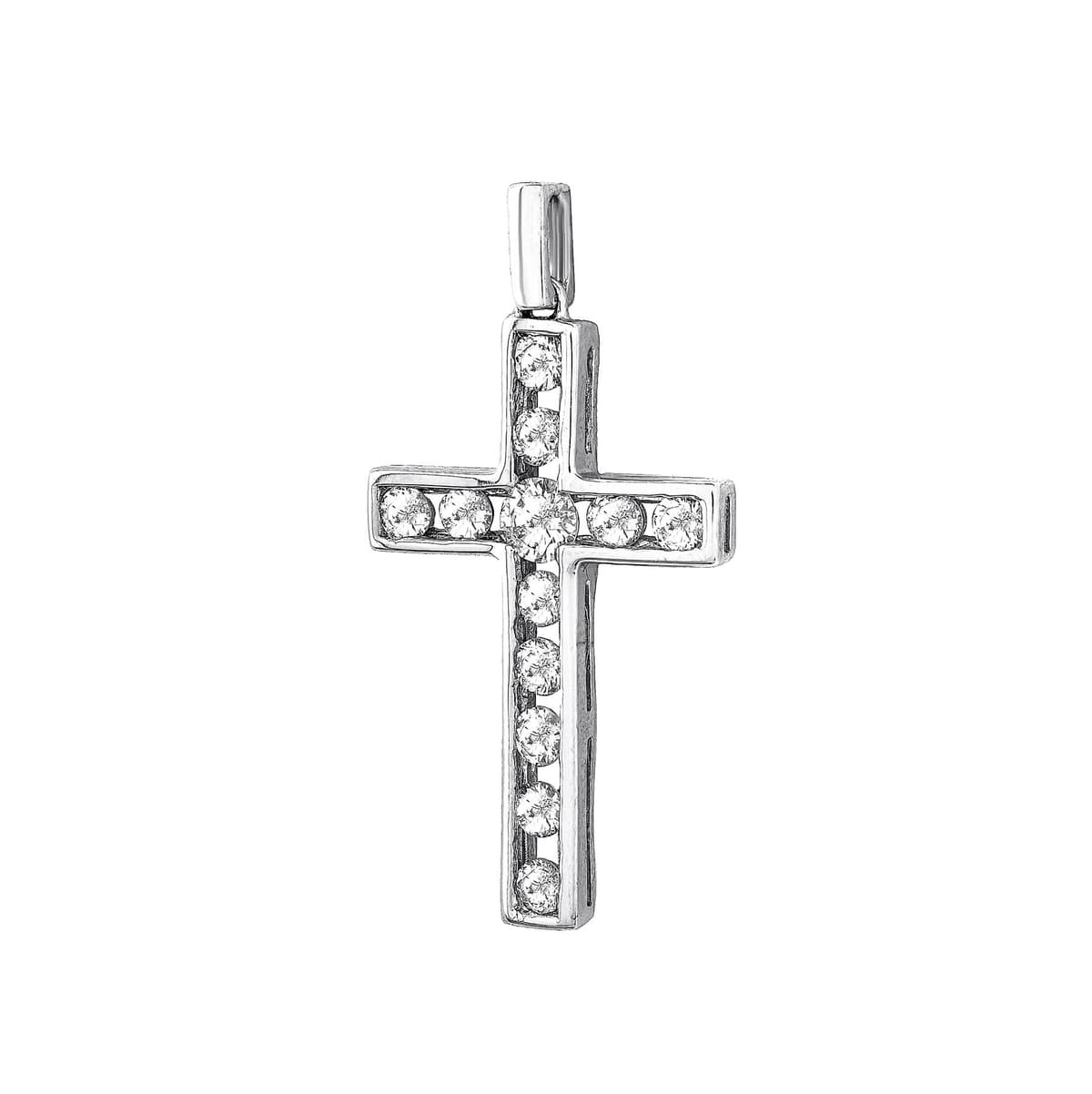 Girls' Baptism Crosses Gofas Silver