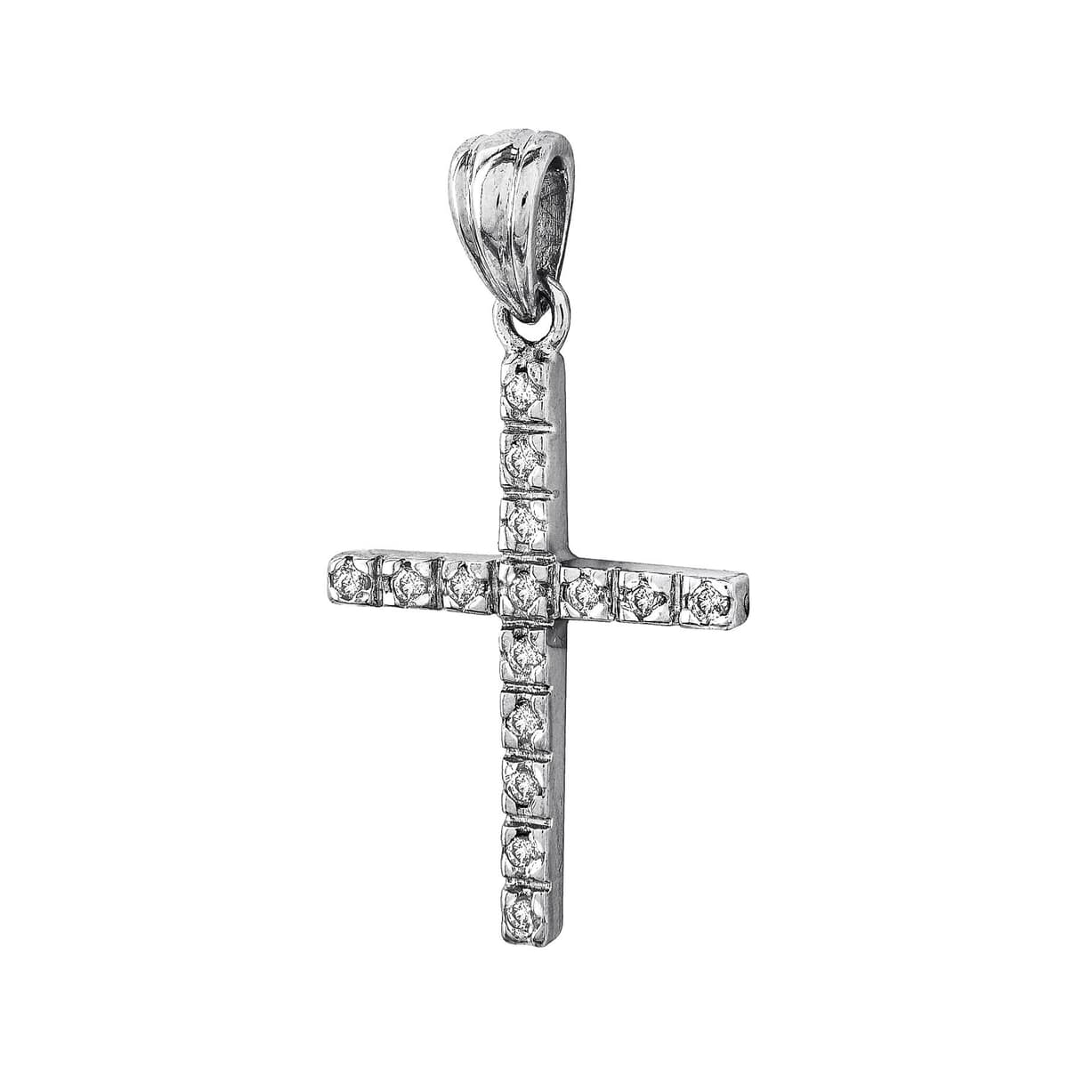 Girls' Baptism Crosses Gofas Silver