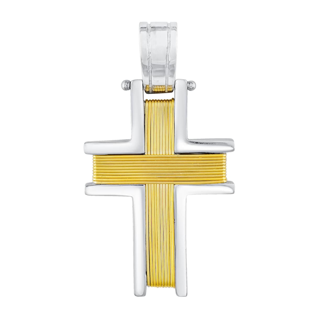 Boys' Baptism Crosses Gofas Gold