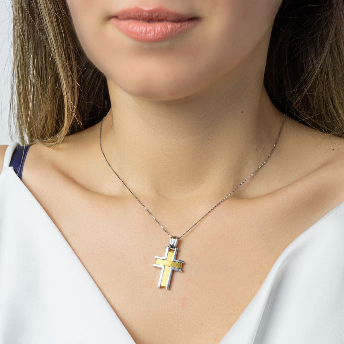 Boys' Baptism Crosses Gofas Gold