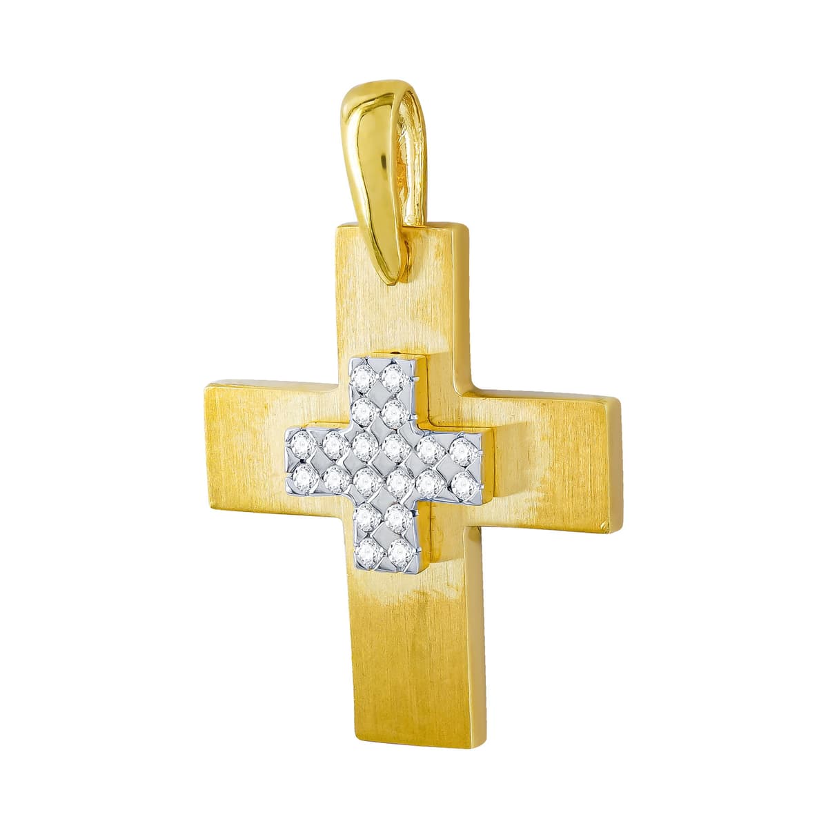 Girls' Baptism Crosses Gofas Gold