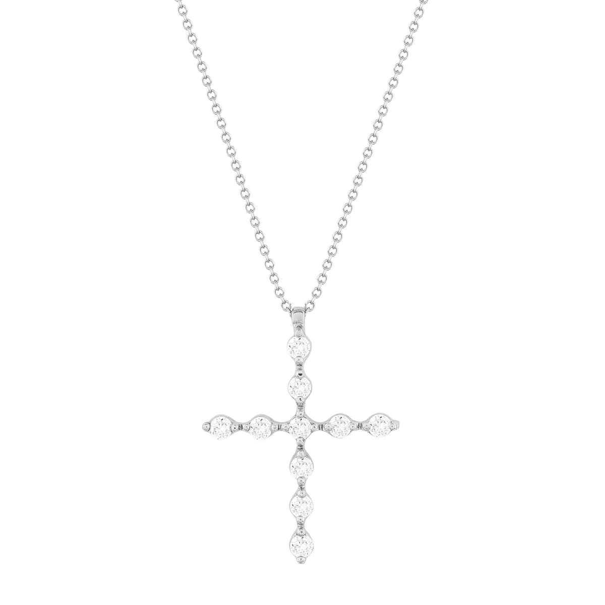 Girls' Baptism Crosses Gofas Silver