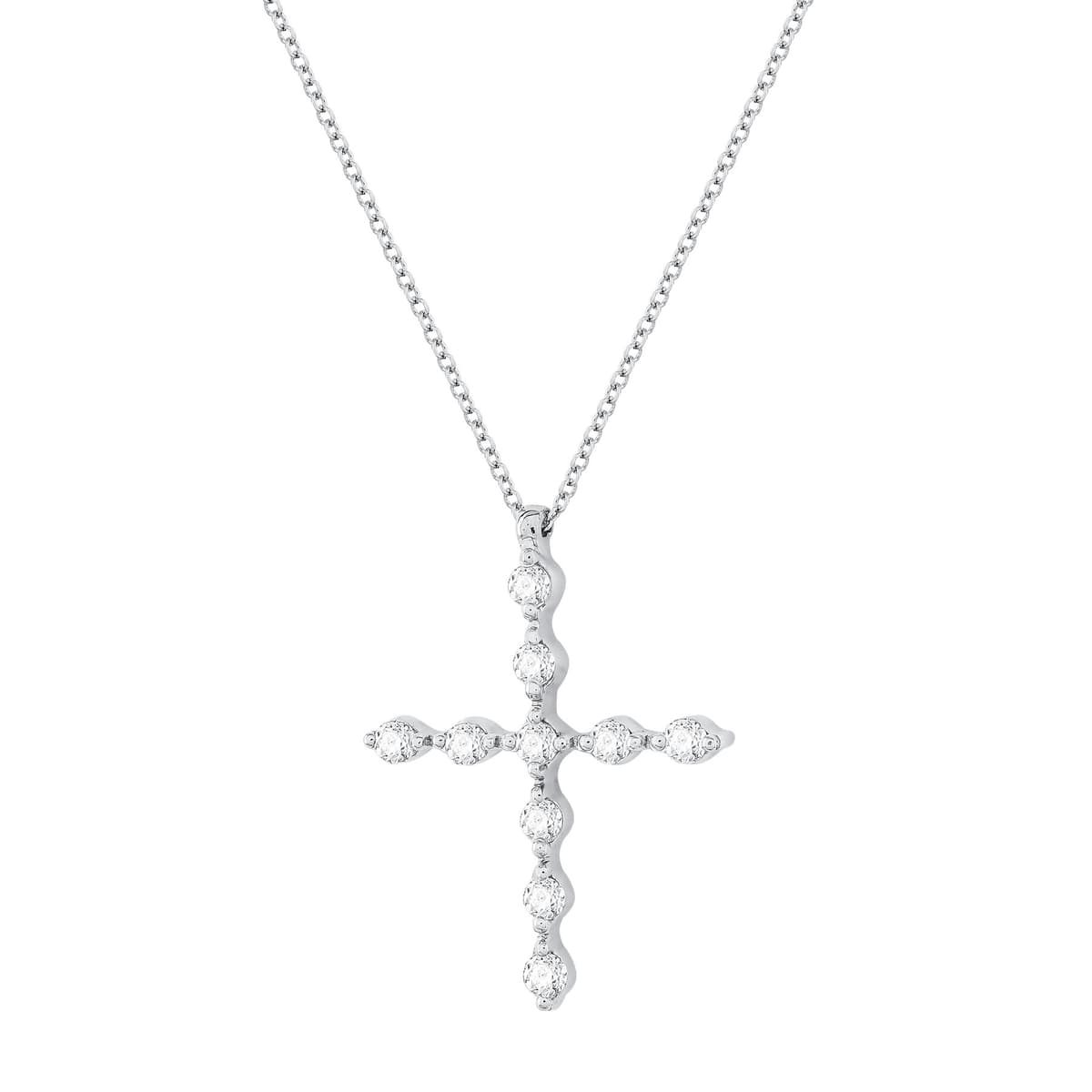 Girls' Baptism Crosses Gofas Silver