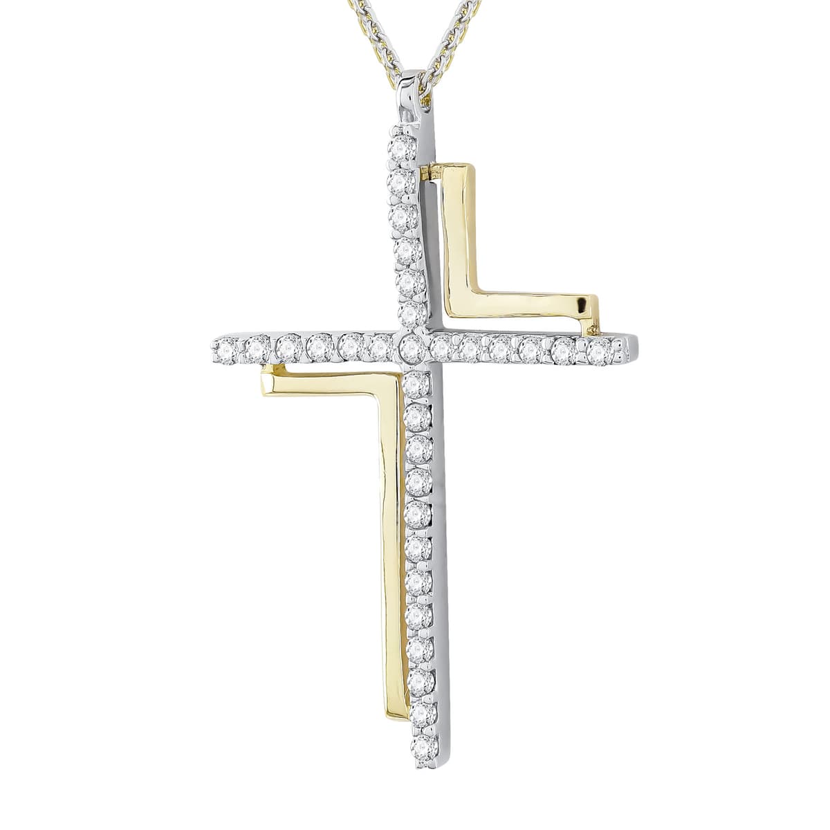 Girls' Baptism Crosses Gofas Gold