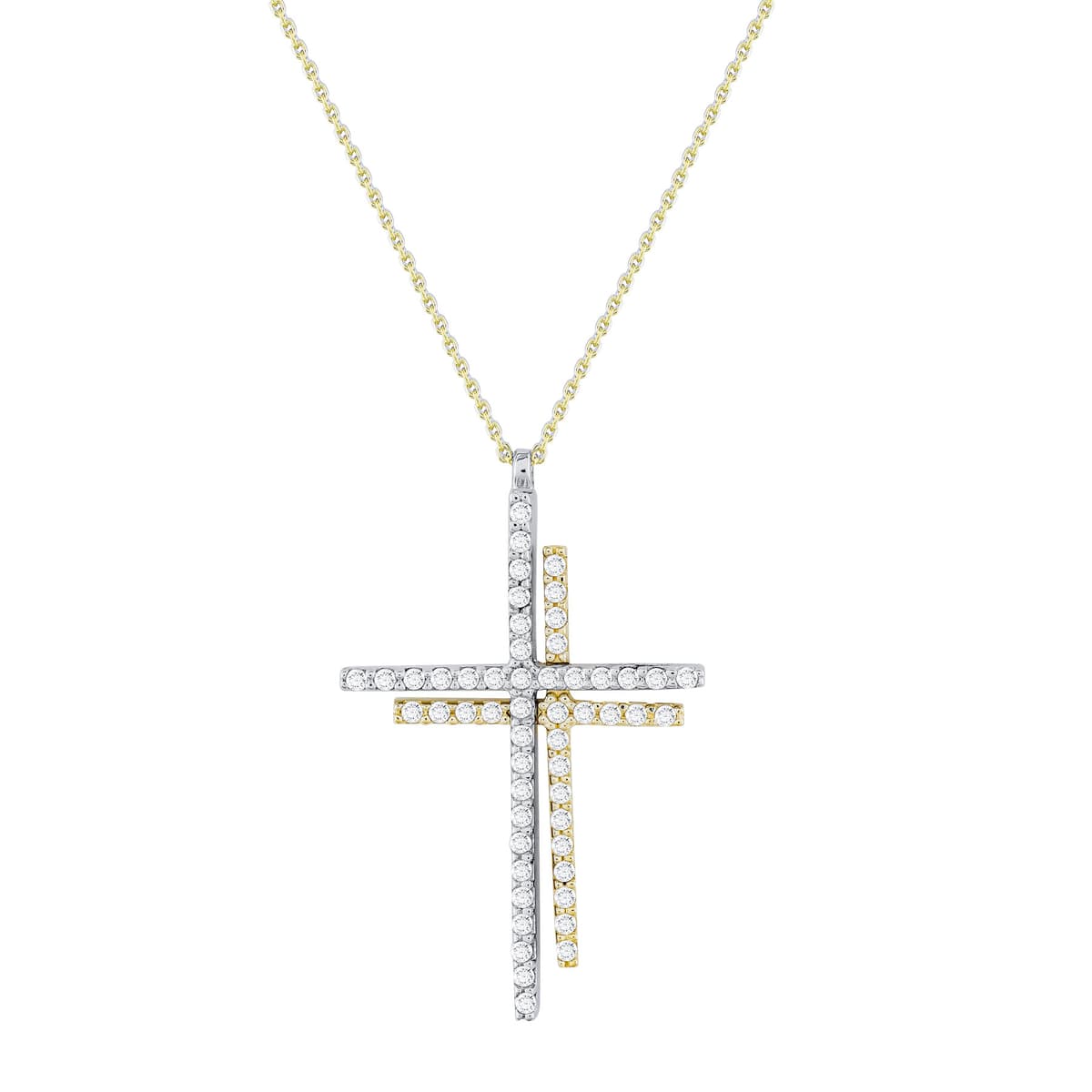 Girls' Baptism Crosses Gofas Gold