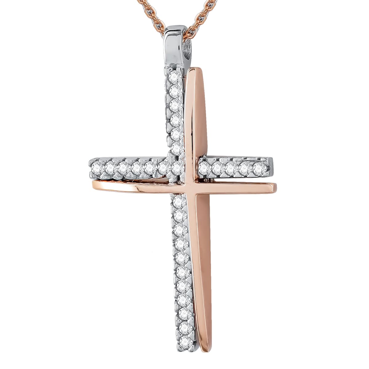 Girls' Baptism Crosses Gofas Gold