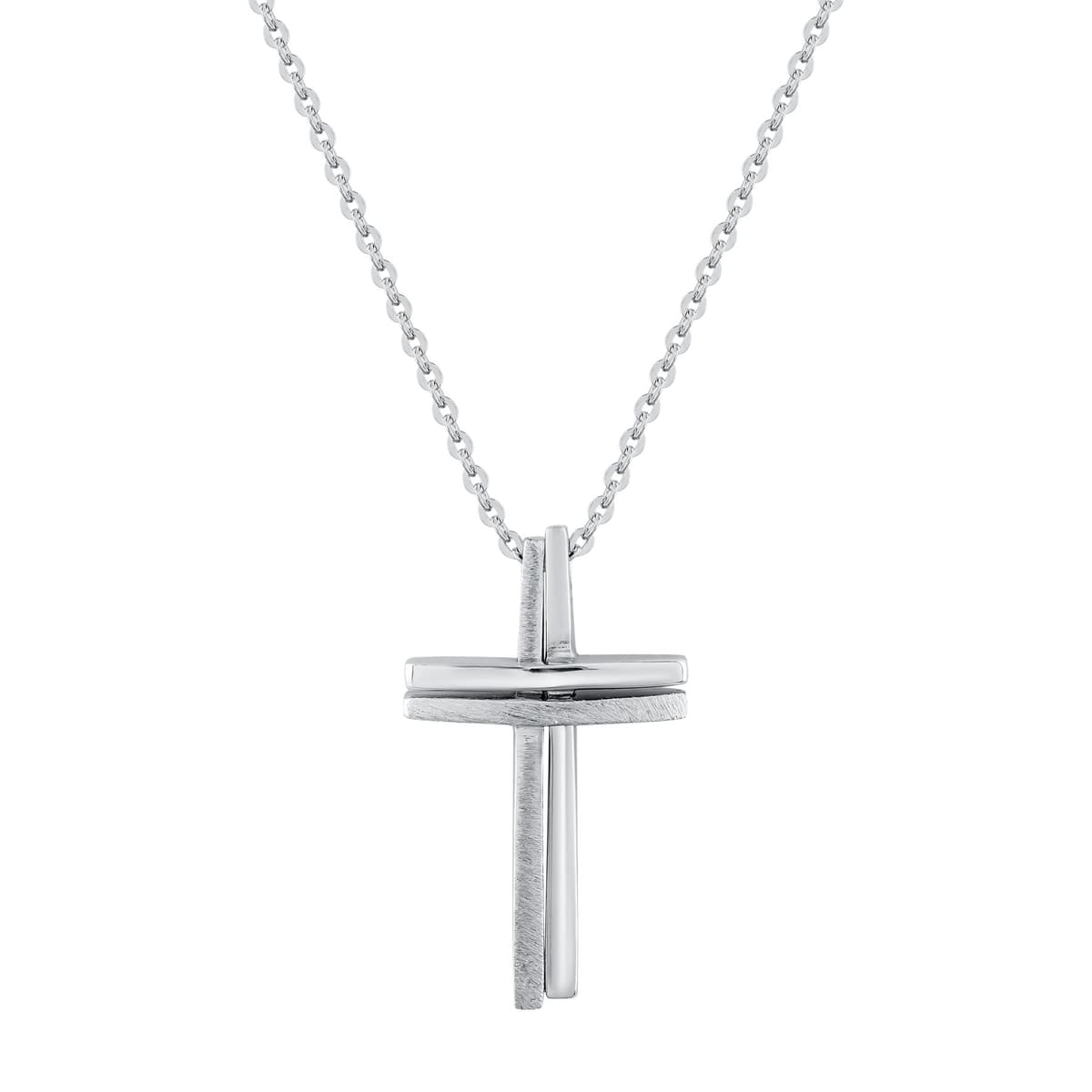 Girls' Baptism Crosses Gofas Silver