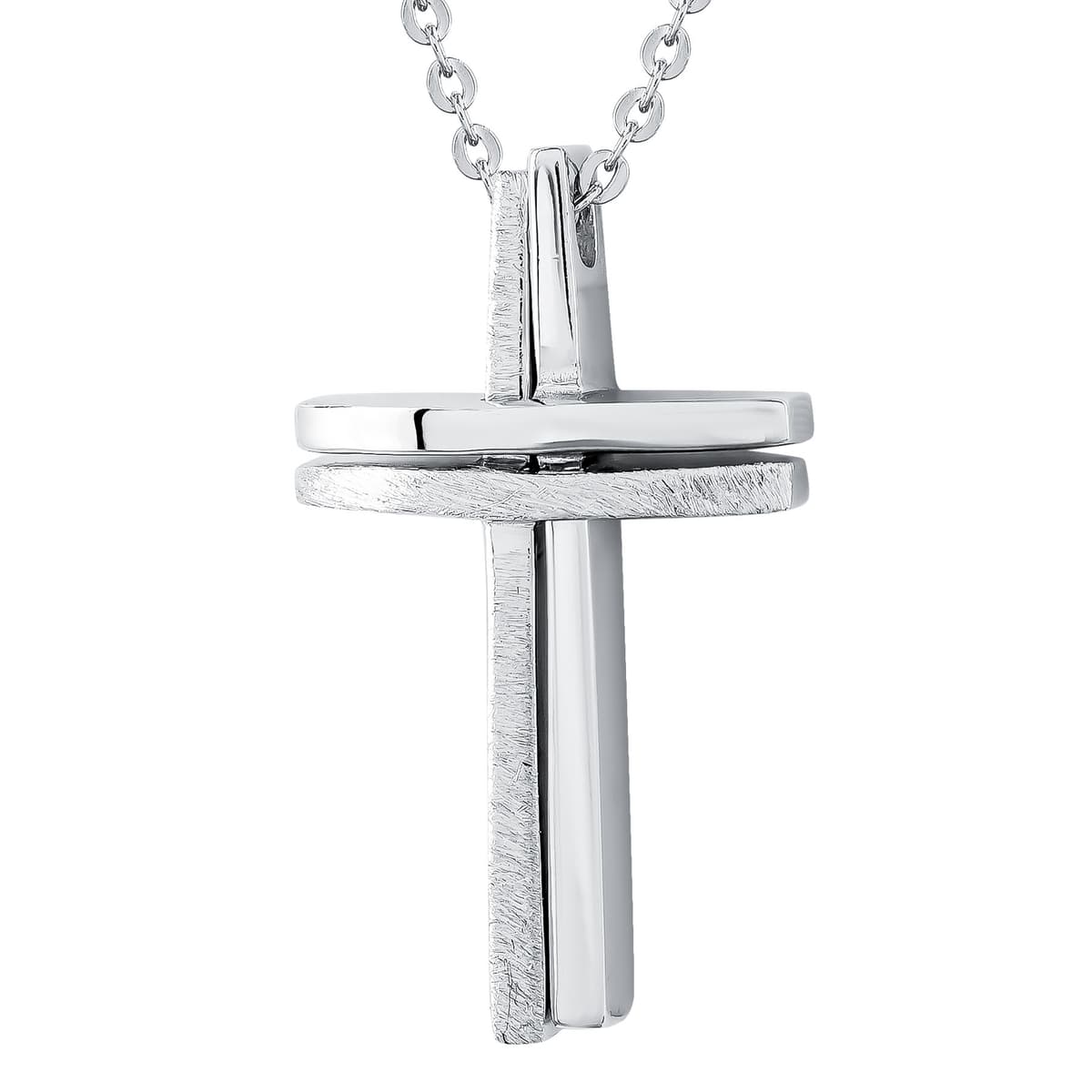 Girls' Baptism Crosses Gofas Silver