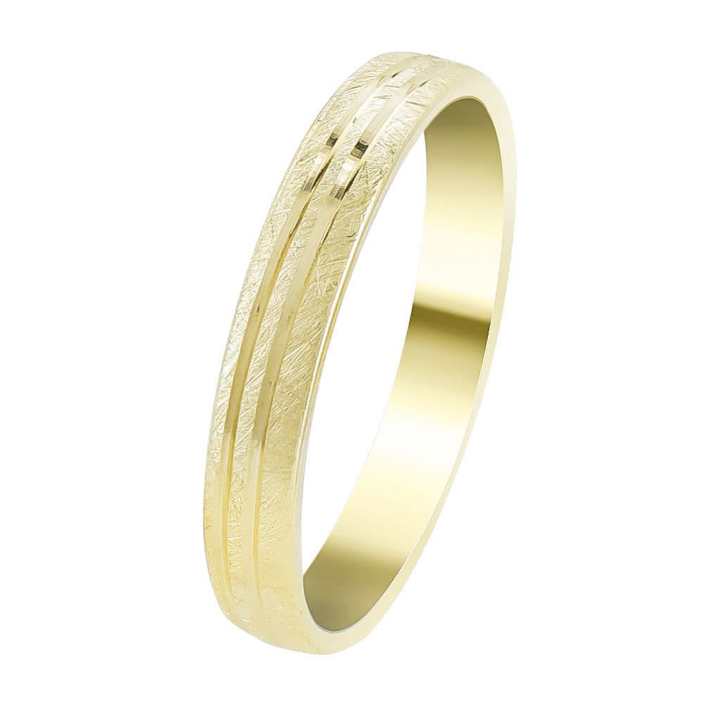 Women's Wedding Bands Gofas Gold