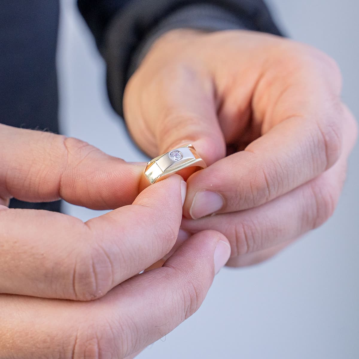 Men's Rings Gofas Gold