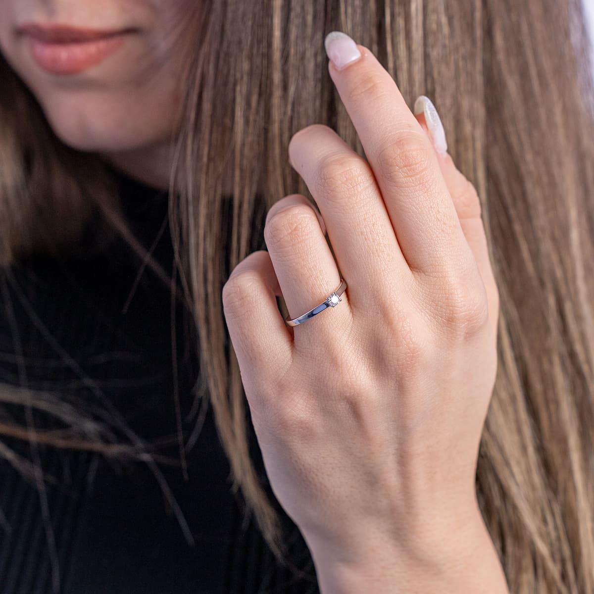 Women's Necklaces Diamond Group Silver