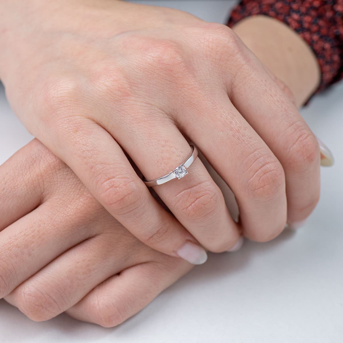 Women's Necklaces Diamond Group Silver