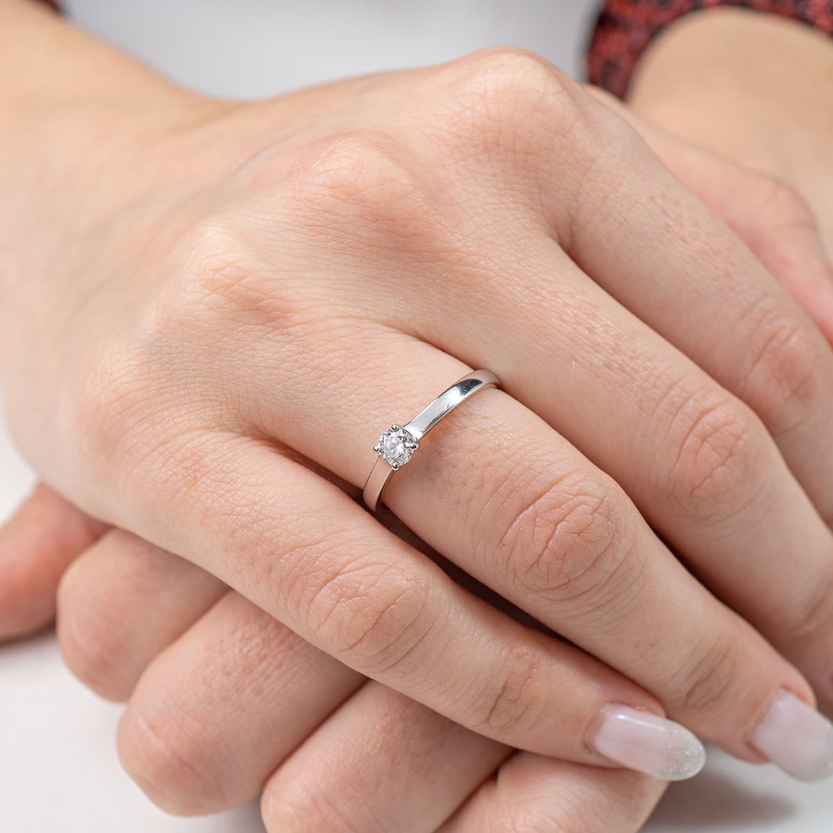 Women's Necklaces Diamond Group Silver