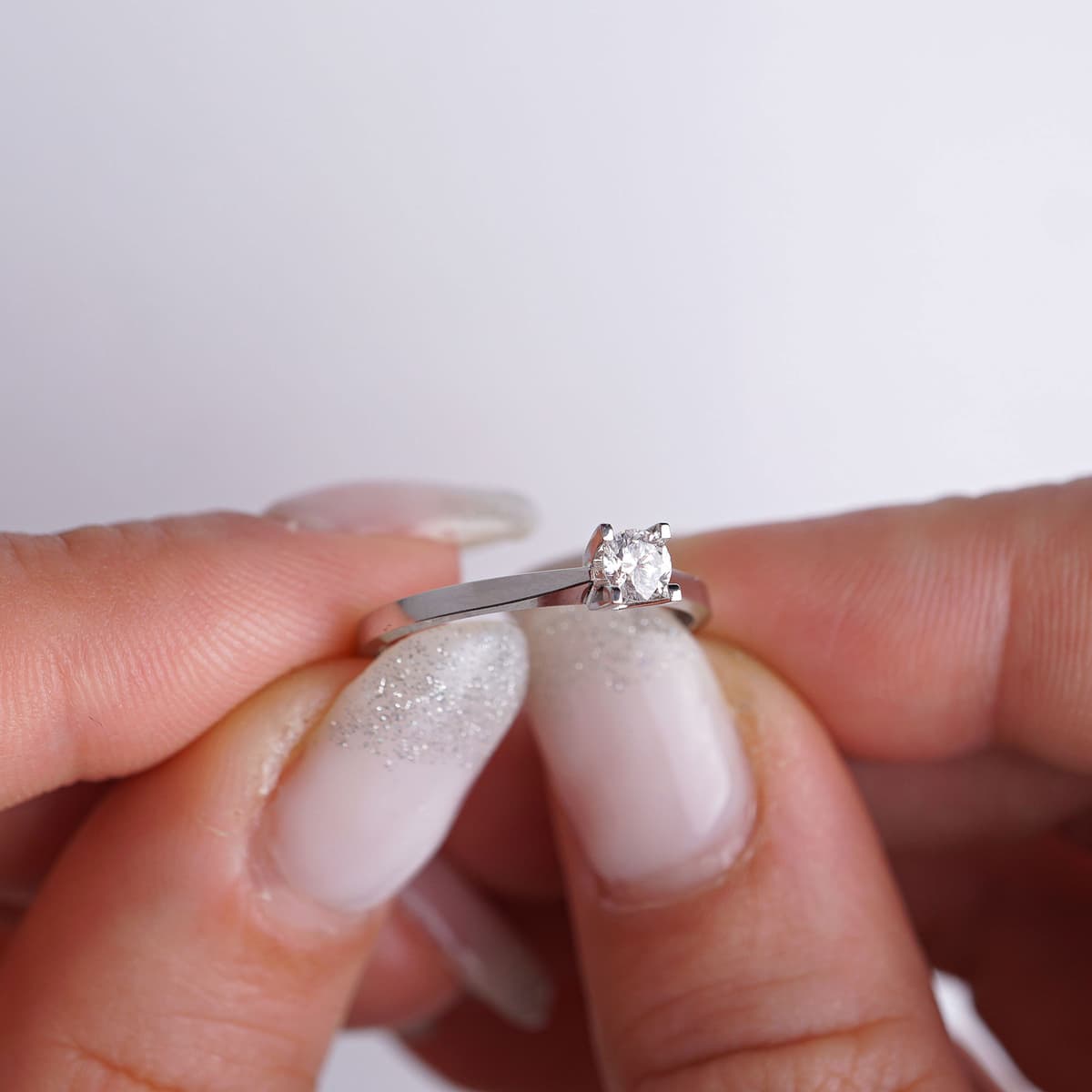 Women's Engagement Rings Gofas Silver