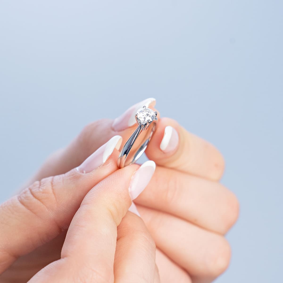 Women's Engagement Rings Gofas Silver