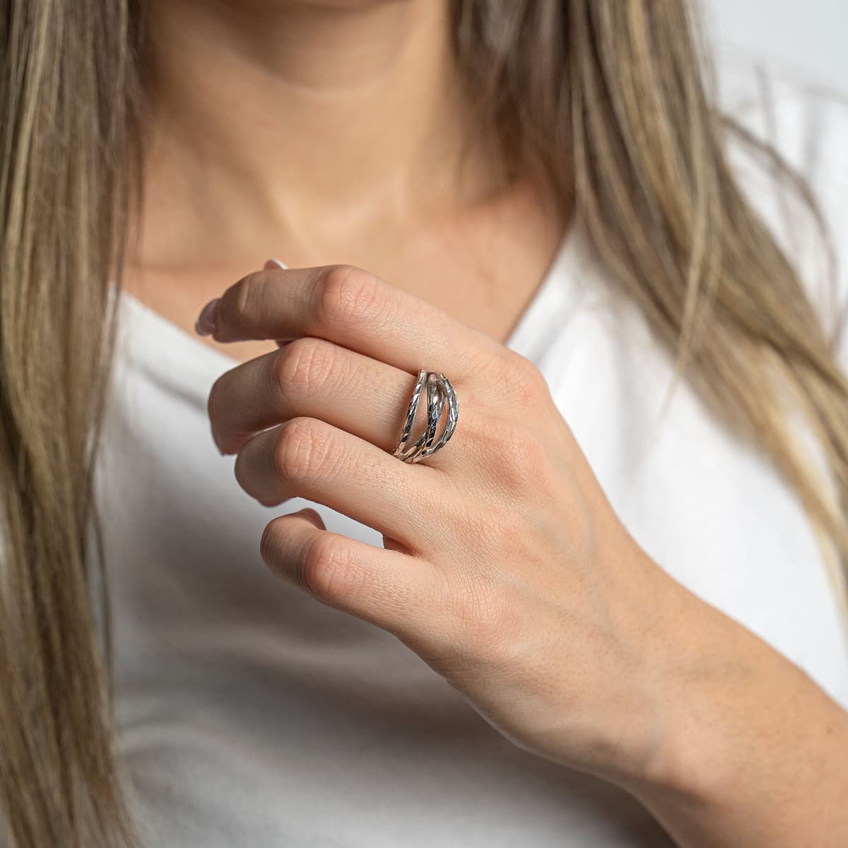Women's Rings Gofas Silver