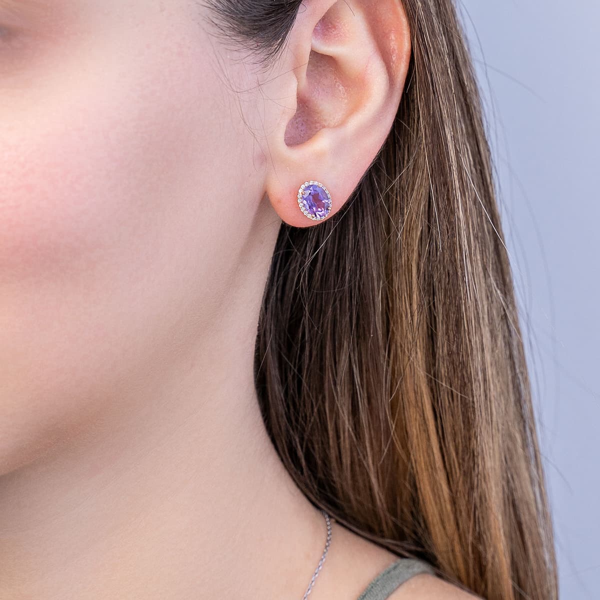 Women's Earrings Gofas Rose Gold