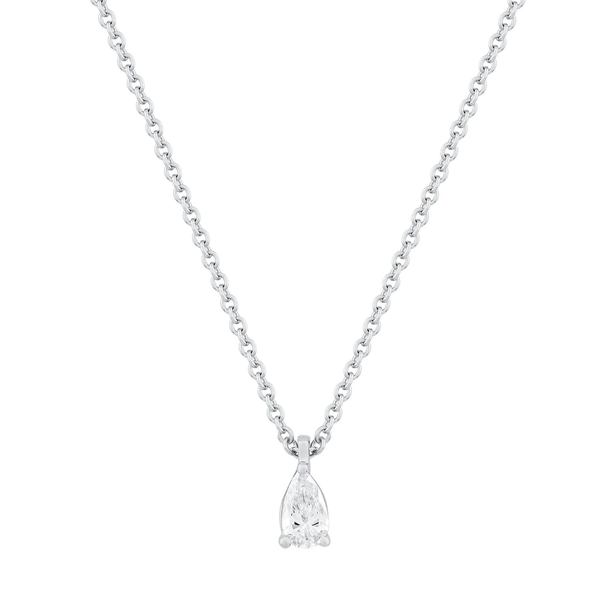 Women's Necklaces Diamond Group Silver