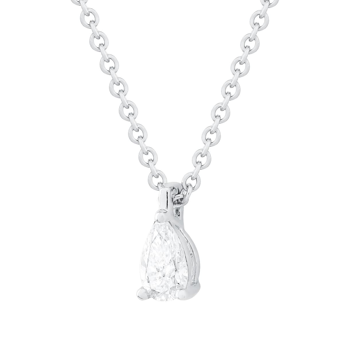 Women's Necklaces Diamond Group Silver