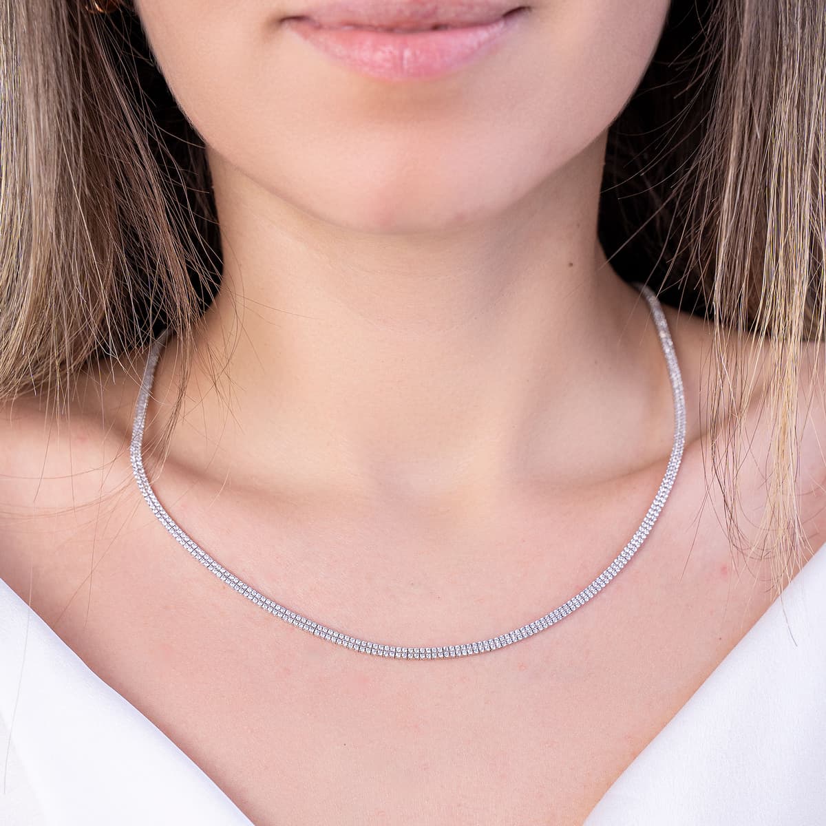 Women's Necklaces Gofas Silver