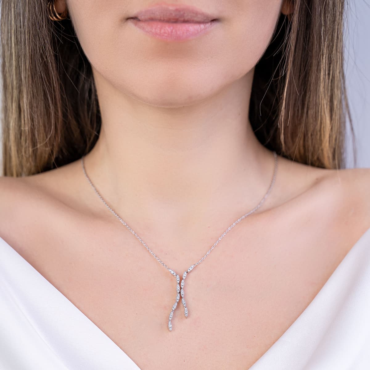 Women's Necklaces Gofas Silver