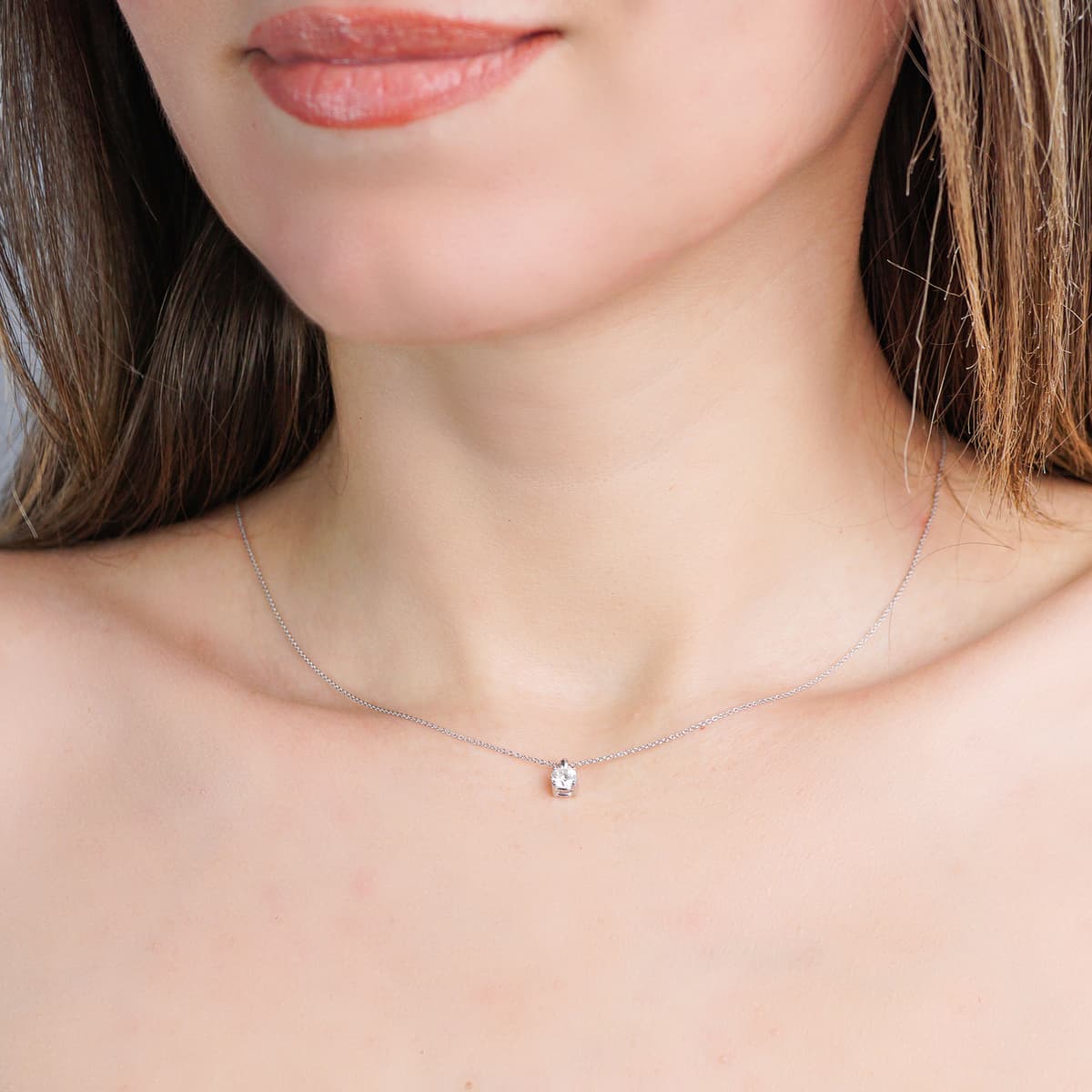 Women's Necklaces Gofas Silver