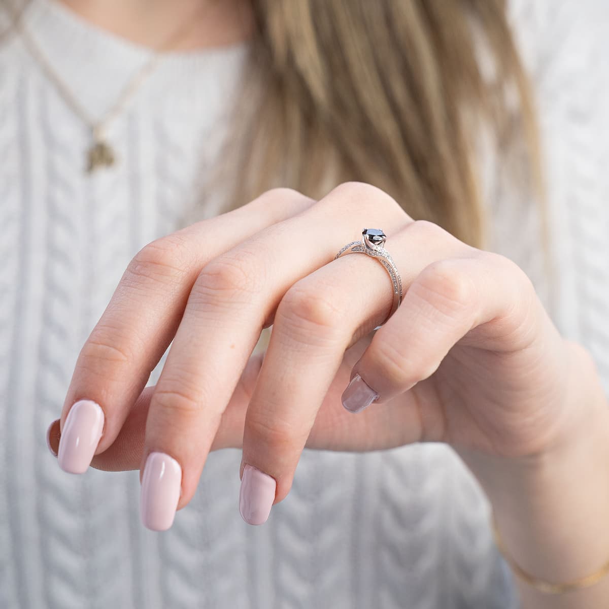 Women's Engagement Rings Gofas Silver