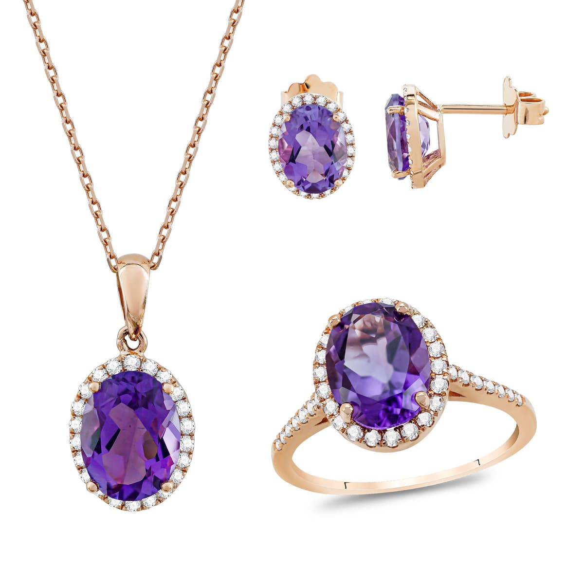 Women's Necklaces Gofas Rose Gold