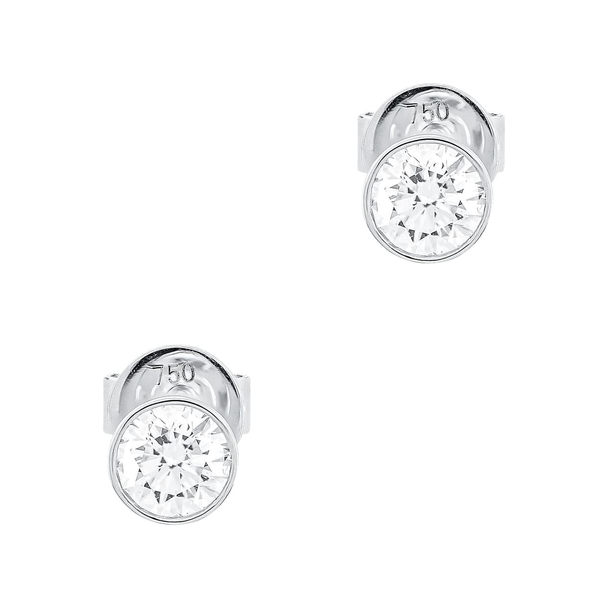 Women's Earrings Diamond Group Silver