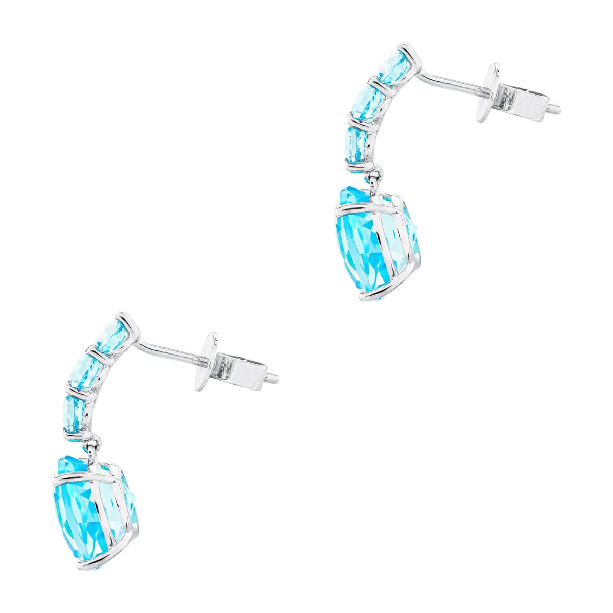 Women's Earrings Diamond Group Silver