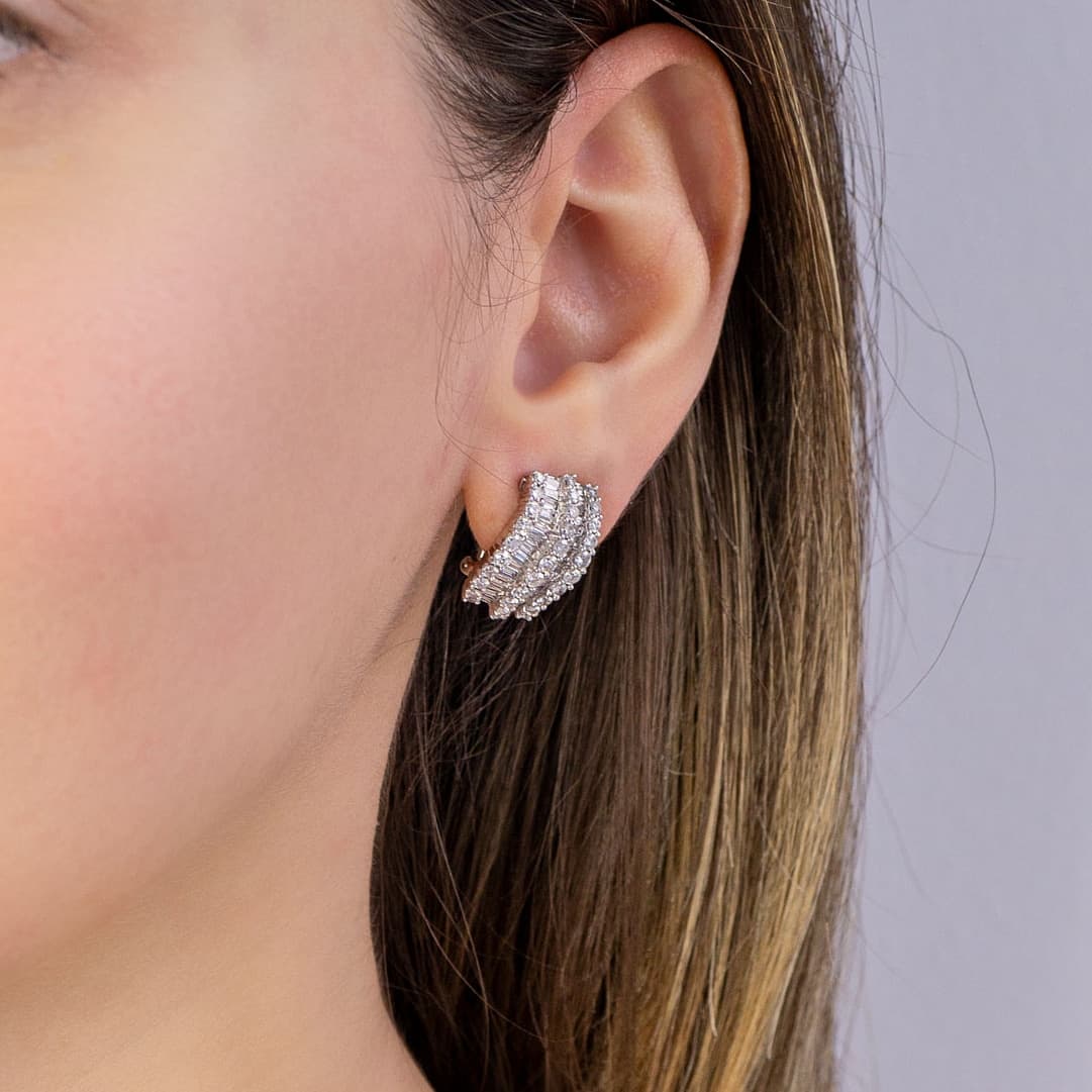 Women's Earrings Gofas Silver