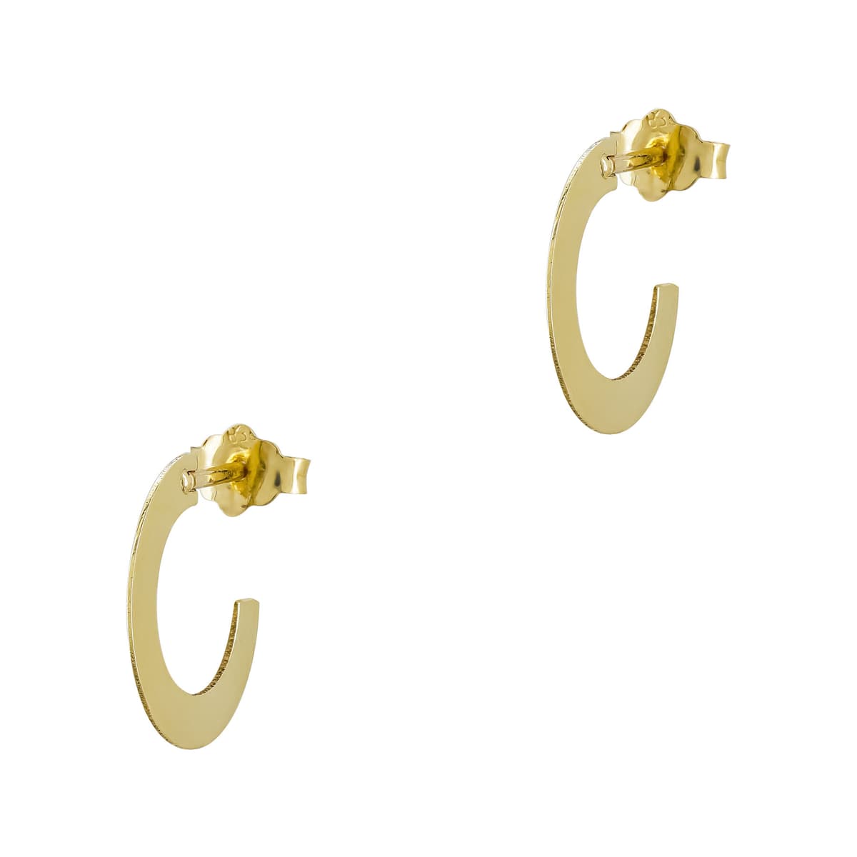 Women's Hoop Earrings Gofas Gold