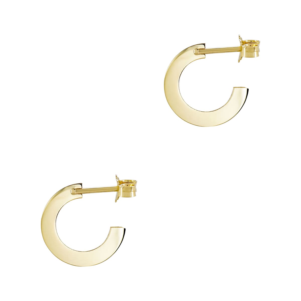 Women's Hoop Earrings Gofas Gold